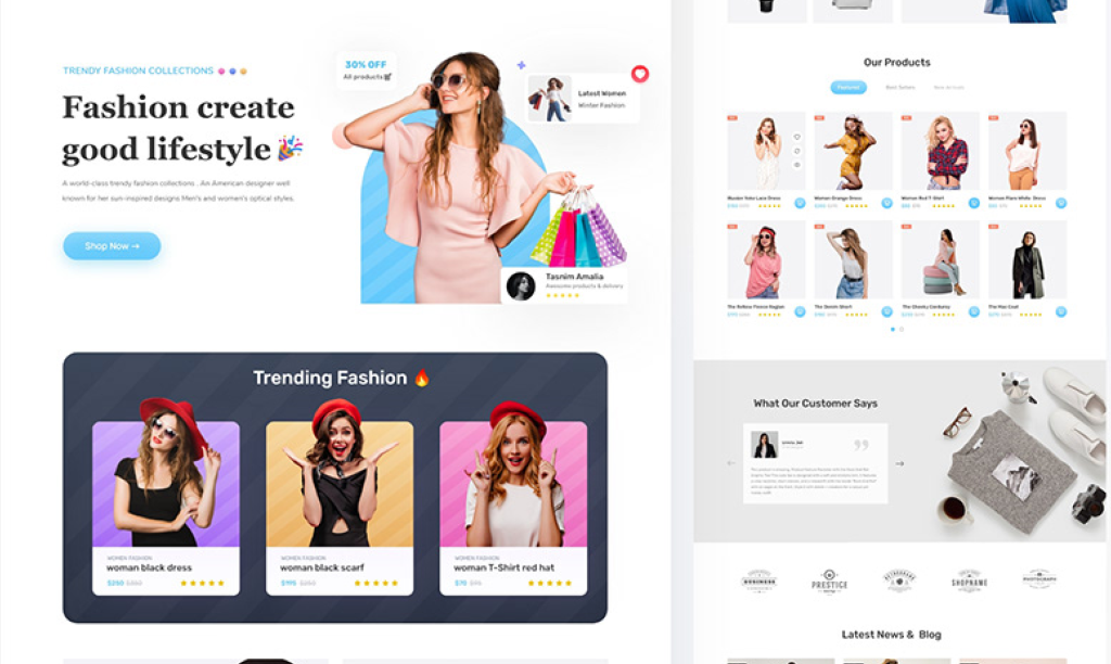 E-commerce Storefront Template
